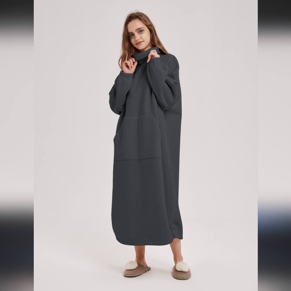 Nap Loungewear Fleece Knit Dress